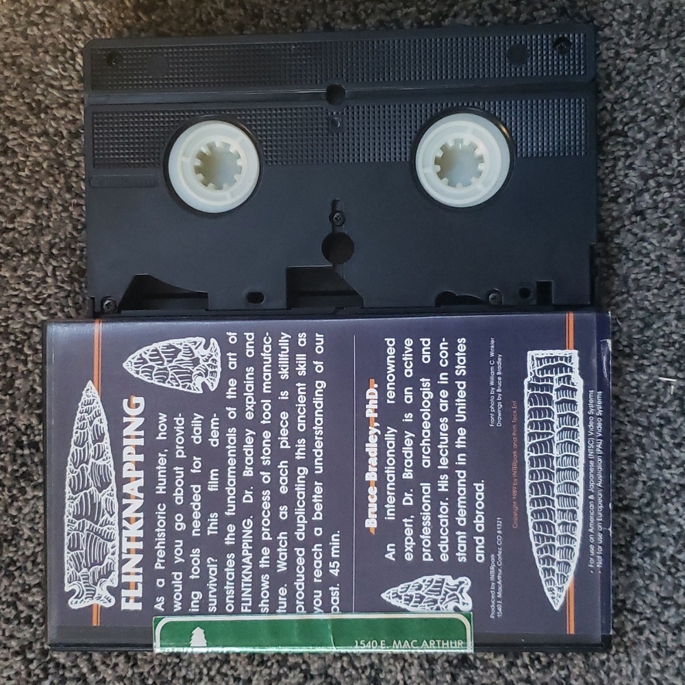 Flintknapping VHS - Picture 3 of 3